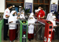 Sambut Hari Anak Nasional, Siswa SD Tour Stasiun KRL
