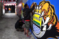 Sambut HUT ke-79 RI Karang Taruna RT 05 Hias Gang Ibu Ijot