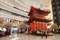Sambut Imlek 2573, Miniatur Vihara Hiasi Perbelanjaan Senayan City