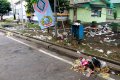 Sampah dan Kerusakan Taman Pasca Karnaval Khatulistiwa