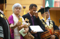 Samuel Hutabarat Hadiri Wisuda Brigadir J di Universitas Terbuka