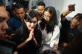 Sandra Dewi Usai Jalani Pemeriksaan Penyidik Kejagung