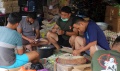 Sat Brimob Polda Sulteng dirikan Dapur Umum di Mapolda Sulbar