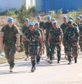 Satgas Indobatt dan Battalion Finlandia Gelar Latihan Bersama