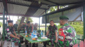 Satgas Pamrahwan Maluku Yonarmed 1 Kostrad Dikunjungi Tim Asnis Pusterad