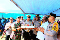 Satgas Pamtas Yonif Raider 142/KJ Gelar Lomba Tari Adat Papua