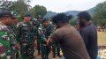 Satgas Pamtas Yonif Raider 142/KJ Ikut Gelar Bakar Batu