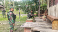 Satgas Yonif 126/KC Baksos Di Perbatasan RI-PNG