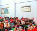 Satgas Yonif Raider 142/KJ Rayakan Natal Gabungan di Yalimo