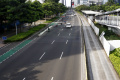 Sejumlah Jalan di Jakarta Lengang