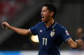 Selebrasi Bordin Phala Pemain Timnas Thailand