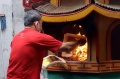 Sembahyang Imlek di Wihara Amurva Bhumi di saat Pandemi