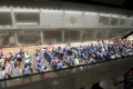 Senam Pekerja Renovasi Stadion Utama Gelora Bung Karno