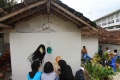 Seniman Mural Beraksi Dalam Festival Mural Kampung Kramat