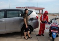 Seorang Satgas Mobile SPBU Pertamina Jelang Lebaran