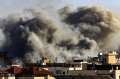 Serangan Balik Israel Bumi Hanguskan Kota Gaza