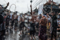 Serunya Ritual Umat Hindu Bali Usai Melaksanakan Nyepi