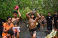 Serunya Ritual Umat Hindu Bali Usai Melaksanakan Nyepi