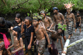 Serunya Ritual Umat Hindu Bali Usai Melaksanakan Nyepi