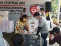 Simulasi Pemungutan Suara Pilkada 2020 Tangsel
