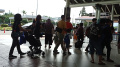Situasi Arus Mudik di Bandara Soekarno-Hatta H-4