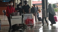 Situasi Arus Mudik di Bandara Soekarno-Hatta H-4