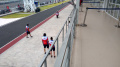 Situasi Pit Lane Sirkuit Mandalika saat Tes Pramusim MotoGP 2022