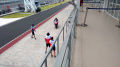 Situasi Pit Lane Sirkuit Mandalika saat Tes Pramusim MotoGP 2022