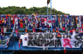 Spanduk Usut Tuntas Tragedi Stadion Kanjuruhan Bertebaran di Malang