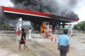 SPBU Penajam Kaltim Terbakar