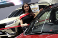 SPG Cantik di Pameran Otomotif GIIAS 2023