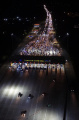 Suasana GT Cikampek Utama pada Malam Puncak Arus Balik