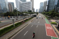 Suasana Jakarta Saat Libur Lebaran