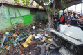 Suasana Lokasi Kecelakaan Maut Truk Kontainer