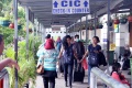 Suasana Stasiun Pasar Senen