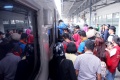 Suasana Stasiun Pasar Senen