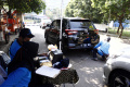 Sudin LH Jakarta Barat Gelar Uji Emisi Kendaraan Gratis