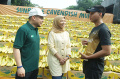 Sunpride Pecahkan Rekor MURI untuk Pajangan Pisang Terbanyak