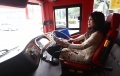Supir Bus Wanita Berkebaya Peringati Hari Kartini