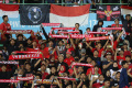 Suporter Timnas Indonesia Beri Dukungan Secara Damai Suporter Timnas Indonesia Beri Dukungan Secara Damai