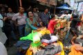 Tangis di Tengah Kebakaran Hebat Pasar Aksara Medan