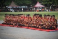 Tari Saman Sambut Flag Relay 