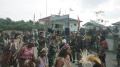 Tarian Adat Papua Lepas Personel Satgas Yonif 126/KC