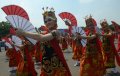 Tarian Gndrung Sewu Meriahkan HUT KORPRI Ke-44