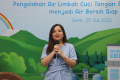 Tasya Kamila Melihat Pengolahan Air Limbah Jadi Air Bersih 