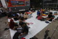 Tenda Pengungsian Bagi Korban Kebakaran Depo Pertamina Plumpang