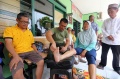Terapi Pijat Kejut Listrik di Markas Koramil Sukaraja