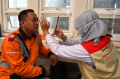 Tes Kesehatan Sopir Bus Jelang Lebaran di Terminal Arjosari