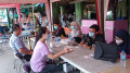 Tes Swab PCR Massal Omicron Pedagang Tangerang