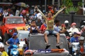 Tim Arema FC dan Aremania Rayakan Kemanangan